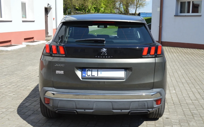 Peugeot 3008 cena 72900 przebieg: 85000, rok produkcji 2017 z Lipno małe 79